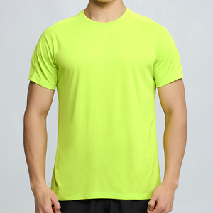 เสื้อคอ50% คอกลมผ้าโพลีเอสเตอร์ผสมเสื้อยืดผู้ชายแขนสั้นไตร25% ผ้าฝ้ายผสมพิมพ์ลายตามสั่ง - Product Image 4