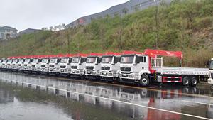 شاحنات خاصة بسعر رخيص شاكمان H3000 SPS25000 رافعة ذراع مفصلية 10 طن للمملكة العربية السعودية - Product Image 3