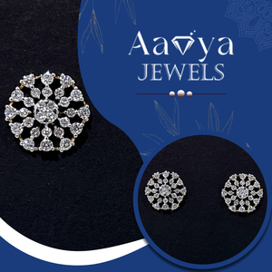 Pendientes de Diamantes Cultivados en Laboratorio con Certificación de Oro de 14K de Inspiración Vintage, Joyería Fina de Lujo para Novias y Bodas - Product Image 3