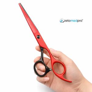 กรรไกรตัดผมขายส่ง ผลิตจากเหล็กกล้าไร้สนิมคุณภาพสูง น้ำหนักเบา ใช้งานได้อย่างแม่นยำ เหมาะสำหรับร้านเสริมสวยและร้านตัดผม - Product Image 1