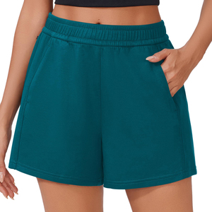 Shorts Deportivos de Cintura Alta para Mujer, Elegantes, Transpirables, de Secado Rápido, con Cordón Ajustable, de Spandex/Poliéster, para Correr y Hacer Ejercicio - Product Image 5
