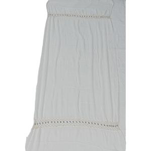 Bufandas de diseñador de tela de rayón al mejor precio, chal de ganchillo blanco suave para damas, aspecto atractivo y Material cómodo - Product Image 2