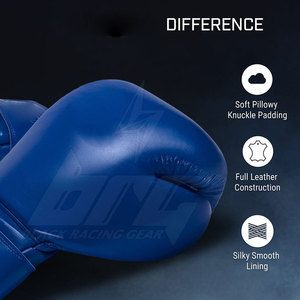 Gants de boxe d'extérieur en matériau durable, logo personnalisé, gants de boxe couleur unie - Product Image 3