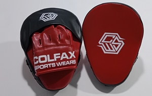 Colfax Sports Wears Boxing <b>Focus</b> Mitts PU Leather Cowhide Custom Color Durable Training Equipment Muay Thai Curved <b>Pad</b> <b>Focus</b> <b>Pad</b> - Product Image 2