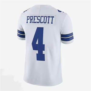 Camiseta de Fútbol Americano Personalizada con Sublimación, Nombre del Equipo y Número, Camiseta de Entrenamiento de Fútbol Personalizada para Clubes y Ligas - Product Image 4