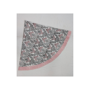 Premium Cotton Jaipur Hand Block Printed <b>Tablecloth</b> 70" <b>Round</b> Floral Wedding Home Hotel Eco-Friendly Non Toxic Dyes Reusable - Product Image 1