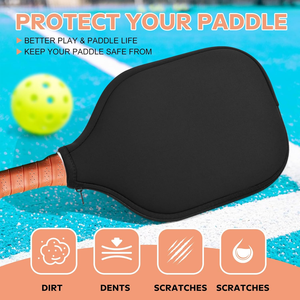 Bolsa Protectora Deportiva para Accesorios de Pickleball, con Logotipo Personalizado al por Mayor, Funda de Neopreno para Raqueta de Pickleball - Product Image 4