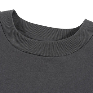 T-shirt Homme Oversize Personnalisé DTG Coupe Unique à Bords Coupés, Col Côtelé, Manches Courtes, 280 g/m² - Product Image 5