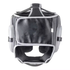 Protectores de Cabeza de Cuero PU de Primera Calidad, Diseño OEM, Lisos, para Boxeo, Taekwondo, Rugby, Ropa Deportiva, Estilo Clásico, Sparring - Product Image 5