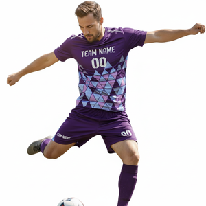 Customizable Best Quality Football Wear Sports Jersey Breathable Soccer Uniform Quick Dry Soccer Shirt & short Wholesale Price - Product Image 4