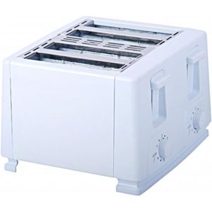 White 4-Slice <b>Toaster</b> - Product Image 1