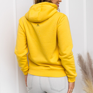 Women's Streetwear Cotton Pullover Hoodie Solid Blank <b>Plain</b> <b>Sweatshirt</b> Long Sleeve Front Pocket Hooded Collar Casual Winter Wear - Product Image 2