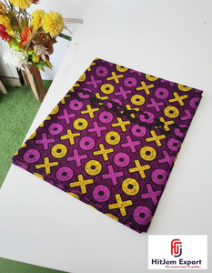 Tela de Algodón Ankara con Estampado Africano para la Moda Femenina Moderna y Proyectos de Costura en Camerún - Product Image 3