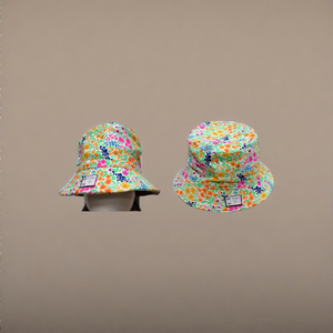 หมวกบักเก็ตแฟชั่นลายพิมพ์ทันสมัย น้ำหนักเบา เหมาะสำหรับฤดูร้อน ใส่ได้ทั้งชายและหญิง ลายพิมพ์สีเขียวเขตร้อน สไตล์ลำลอง สำหรับกิจกรรมกลางแจ้ง ผ้าฝ้าย 100% ใช้ได้ทุกฤดู - Product Image 6