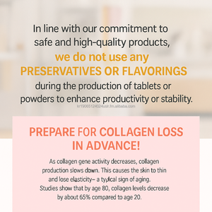 ผงคอลลาเจนโมเลกุลต่ำ30ซองสำหรับผิวยืดหยุ่นและดูแลความงามจากเกาหลี - Product Image 5