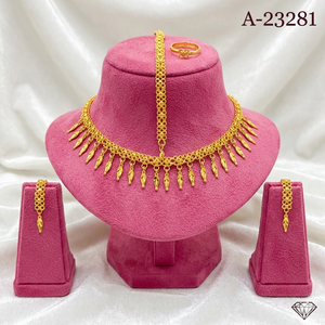 Conjunto de Joyería de Moda India Estilo Vintage en Plata con Coral para Mujer, Inspirado en Comoras y Mayotte, de MOLL JEWELLERS, el Mejor Compra del 2024 - Product Image 3