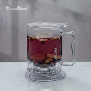HandyBrew Eco-Friendly BPA-Free Loose Leaf <b>Tea</b> <b>Maker</b> with Stainless Steel Filter for Wholesale & Specialty <b>Tea</b> Brands - Product Image 4