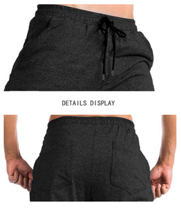 Pantalons de survêtement unisexes de haute qualité en coton mélangé, vêtements de sport haut de gamme, service d'échantillons direct d'usine disponible - Product Image 2