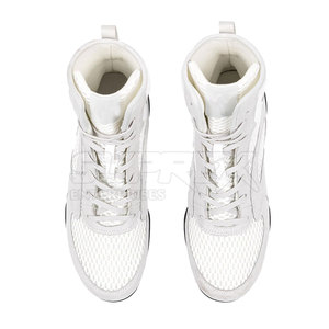 Zapatos de Boxeo Profesionales de Cuero para Hombre, Antideslizantes, Ligeros y de Alto Agarre, en Venta - Product Image 3