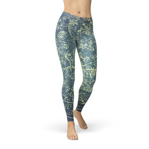 Leggings de sublimación personalizados para mujer, de material suave de la mejor calidad, en tendencia, para fitness y entrenamiento. - Product Image 4