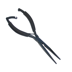 Alicates de pesca de acero alemán con punta fina para agua dulce, mango con agarre de PVC, alicates para agua salada, corte de línea de pesca y crimpado - Product Image 5