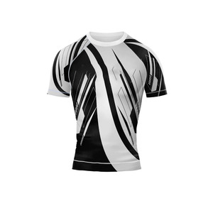 <b>Men</b>’s Rash Guard <b>Compression</b> <b>Shirt</b> for Running Gym and Yoga - Product Image 2