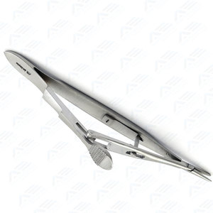 Porte-aiguille de Kalt chirurgical 14 cm avec verrouillage sécurisé Suture en acier inoxydable Instruments médicaux chirurgicaux Manipulation des tissus - Product Image 2