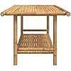 Table basse en bambou personnalisable, design moderne extensible et convertible pour restaurants, hôtels, centres de villégiature, vente en gros de meubles - Product Image 3