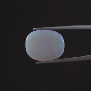 Opale naturelle de haute qualité certifiée IGI, pierre précieuse blanche en vrac, 6,42 carats, taille coussin 16x13mm, polie, traitée à l'huile, qualité supérieure pour - Product Image 3