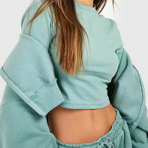 Conjunto de 2 piezas para mujer, conjunto de sudadera con capucha, nuevo chándal deportivo de manga larga con pantalón estampado para mujer, talla grande - Product Image 4