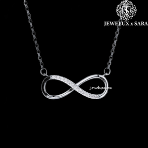 Collier en argent 925 à la mode avec diamant Moissanite pour femmes, bijoux de luxe pour anniversaire, tenue décontractée et occasions festives - Product Image 1