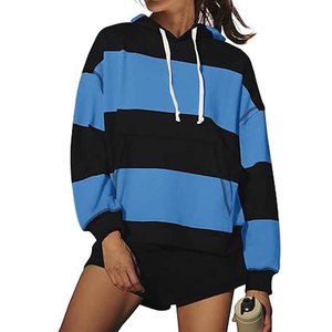 Ensemble décontracté pour femmes, sweat-shirt à capuche uni et short, coupe ample, tenue en deux pièces, style streetwear, printemps-été, 100% coton - Product Image 6