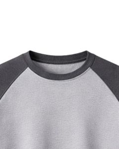 Custom Mens Raglan Jersey Long Sleeve T Shirt Cotton Polyester Crew Neck Casual Contrast Sleeve <b>Baseball</b> <b>Tee</b> OEM Apparel Supply - Product Image 5