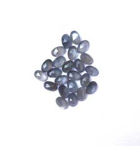 Wholesale Price <b>Top</b> Grade Natural Blue Quartz Gemstone 3x4mm Loose <b>Rose</b> Cut Cabochon Stone Calibrated Good Color Aamna Third - Product Image 4