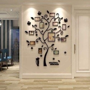Elegant Iron Wall Decor With Swirl Design For Photo Frames And Ornaments - Product Image 2