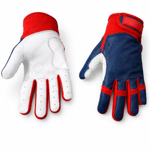 Meilleure qualité, tailles jeunes et adultes, style manchette courte, gants de frappe de baseball Softball, vente à chaud de gants de frappe de baseball - Product Image 3