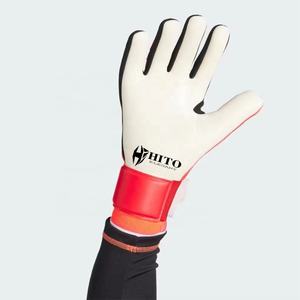 Goalkeeper Gloves Mesh Latex Backhand Silicon Print Thumb Wrap Meduis Cut Customized Your Own Design And Logo Attached <b>Strap</b> - Product Image 3