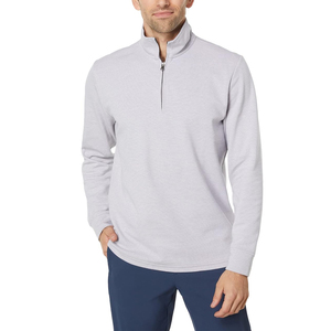 Sweat-shirt pour homme à demi-zip, design personnalisé, prix abordable, chaud pour l'hiver / Vêtement décontracté, sweat-shirt uni pour homme, best-seller, service OEM - Product Image 1