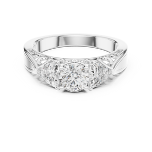 Certified Moissanite <b>Diamond</b> <b>Ring</b> 925 Sterling Silver Wholesale Wedding Jewelry Manufacturer OEM Factory - Product Image 1