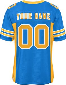 Camiseta de Fútbol Americano Juvenil, Mezcla de Spandex, Sublimada, Nombre y Número del Equipo Personalizados, Fabricante de Ropa Deportiva de Alto Rendimiento - Product Image 4