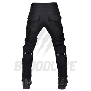 Pantalon en jean pour moto, résistant et durable, avec coutures renforcées, pour usage quotidien. - Product Image 1
