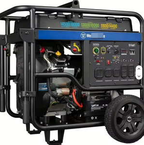 เครื่องกำเนิดไฟฟ้าแบบพกพา รุ่นใหม่ล่าสุด 14,500 วัตต์ (120/240V) สตาร์ทด้วยปุ่ม/รีโมท ใช้ได้สามระบบเชื้อเพลิง พร้อมเซ็นเซอร์ตรวจจับก๊าซคาร์บอนมอนอกไซด์ - Product Image 6