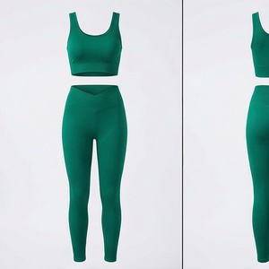 Conjunto de Yoga para Mujer, Calidad Premium para Adultos, Ropa Deportiva de Alta Gama para Gimnasio, Ropa de Entrenamiento al por Mayor, Colores Personalizados - Product Image 1