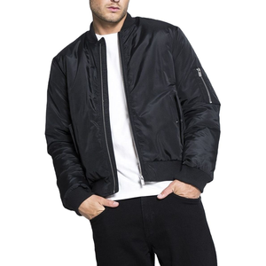 แจ็คเก็ตวิซาร์ดคุณภาพสูง ปักโลโก้ได้ตามต้องการ สไตล์เท่ห์ แจ็คเก็ตวิซาร์ดขนแกะสำหรับฤดูหนาว แจ็คเก็ตเบสบอลทรงบอมเบอร์สำหรับผู้ชาย - Product Image 1