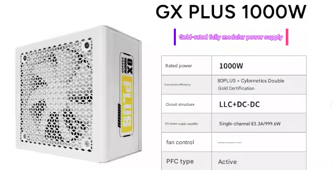 White GXGOLD1000 PLUS