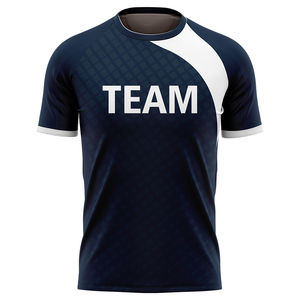 เสื้อวอลเลย์บอลแขนสั้นคุณภาพสูง / เสื้อวอลเลย์บอลพิมพ์ลายแบบ Sublimation ราคาโรงงาน สำหรับทุกเพศ ราคาถูก รับผลิตแบบ OEM - Product Image 5