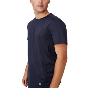 Camiseta de Algodón con Logotipo Personalizado para Hombre, Camiseta Lisa Informal, Camiseta de Algodón Lisa para Hombre, Suave, Transpirable, Proveedor de Ropa Informal - Product Image 4