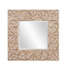 Cadre de miroir mural en bois signature, servant d'accentuation distinctive dans les maisons design. - Product Image 2