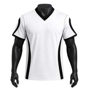 ชุดทีม OEM ODM ขายส่ง เสื้อฝึกซ้อมกีฬา เสื้อฟุตบอลแบบกำหนดเองสำหรับผู้ชาย เสื้อฟุตบอลระบายอากาศ แห้งเร็ว - Product Image 1