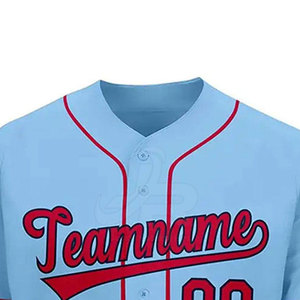 Uniforme de baseball respirant et léger de couleur unie, nouveau design unique 2026, meilleure qualité, uniforme de baseball fabriqué - Product Image 4